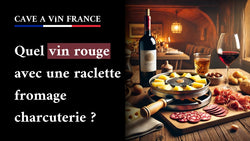 Quel vin rouge avec une raclette fromage charcuterie ?