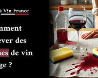 Comment enlever des taches de vin rouge ?